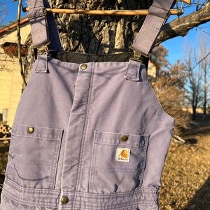 Carhartt wildwood insulated bib Overalls sz M